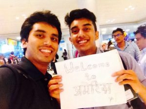 prashish welcome to america